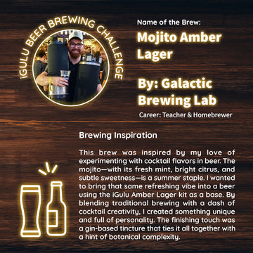 Galactic Brewing Lab’s Bold Beer Recipe - iGulu Challenge