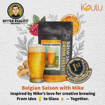 Belgian Saison home brewing kit for fall season