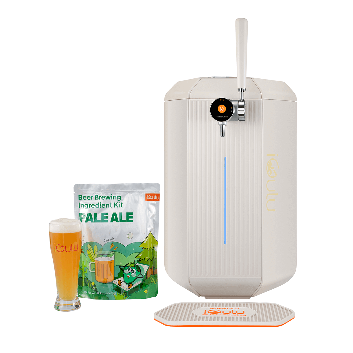 Pale Ale Beer Brewing Ingredient Kit with iGulu F1