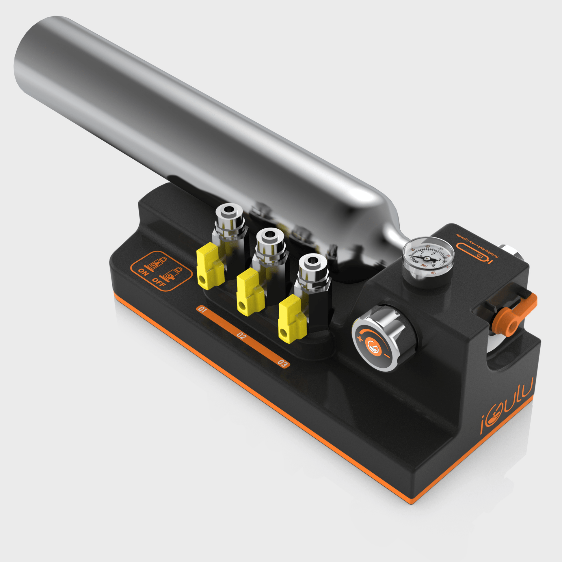 iGulu CO₂ Cylinder Adapter – Precise Pressure Control - iGulu