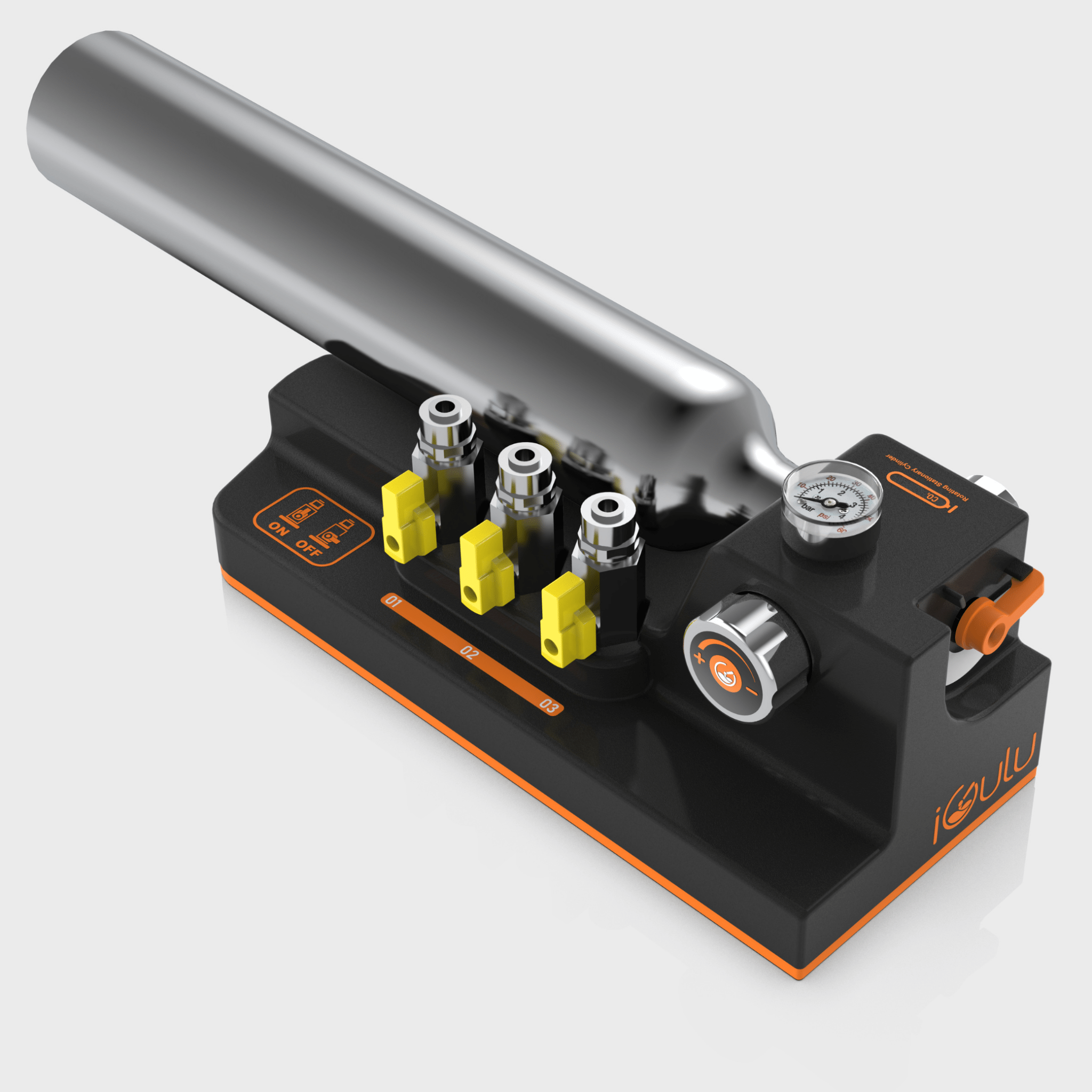 iGulu CO₂ Cylinder Adapter – Precise Pressure Control - iGulu