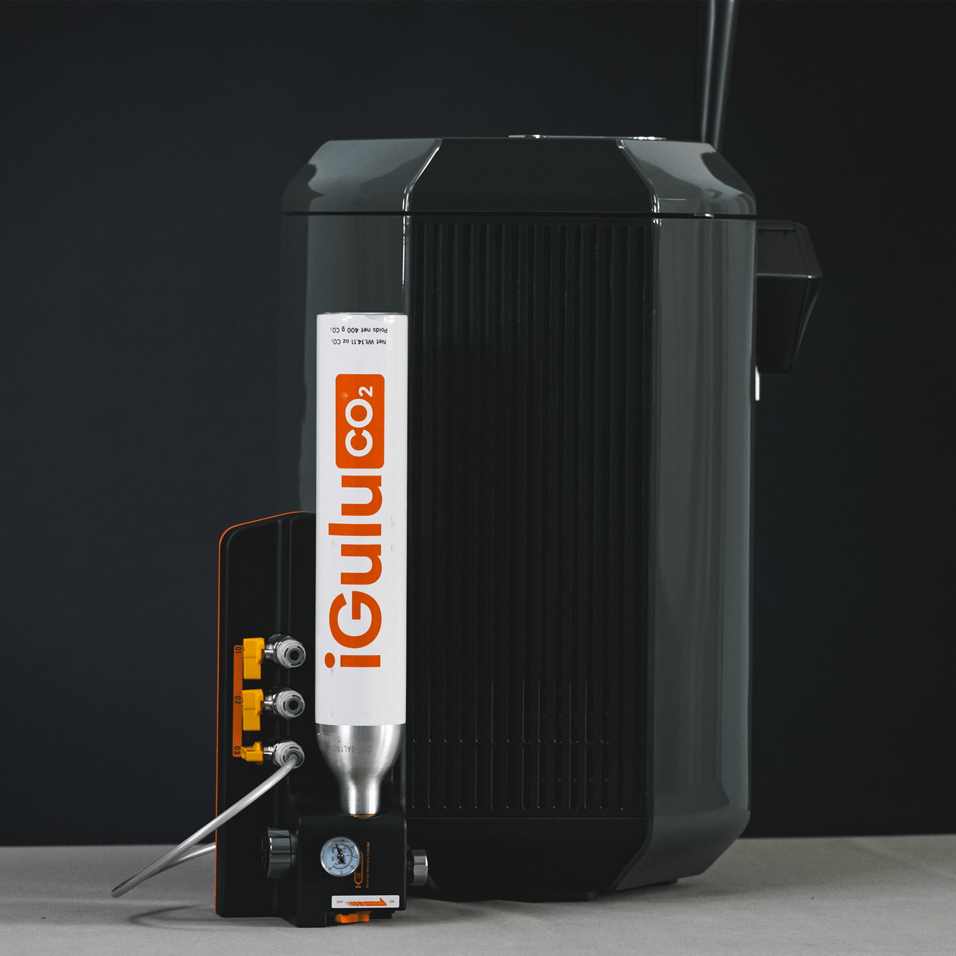 iGulu CO₂ Cylinder Adapter – Precise Pressure Control - iGulu