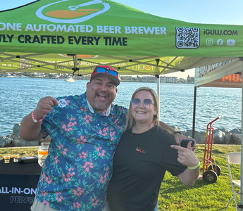 Image of Raffle Winner at Rare & Wild Beer Festival