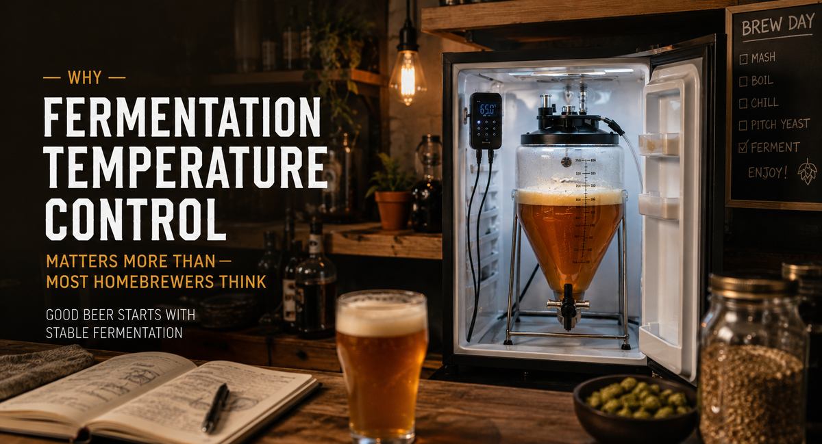 Why Fermentation Temperature Control Matters More Than Most Beer Homebrewers Think