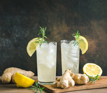 Image of Homemade Ginger Beer & Ingredients