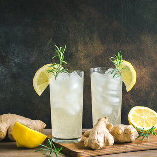 Image of Homemade Ginger Beer & Ingredients