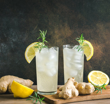 Image of Homemade Ginger Beer & Ingredients