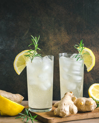 Image of Homemade Ginger Beer & Ingredients