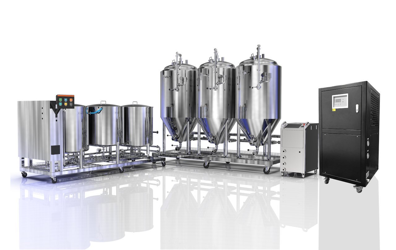MAGELLAN: Where The Company Started - modern brewing equipment showcasing innovation in beer production.