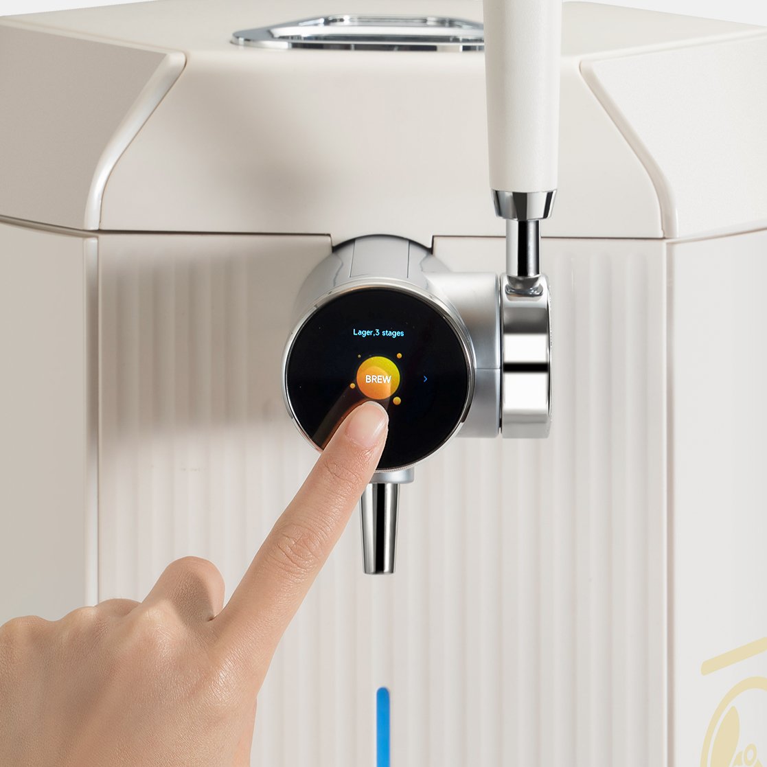 Selection of Fermentation Recipe on the iGulu F1 - iGulu