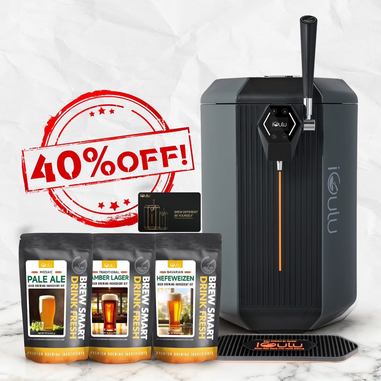 iGulu S1 Smart Home Brewer – Black Friday Starter Bundle