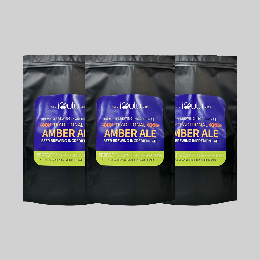 Traditional Amber Ale Beer Brewing Ingredient Kit