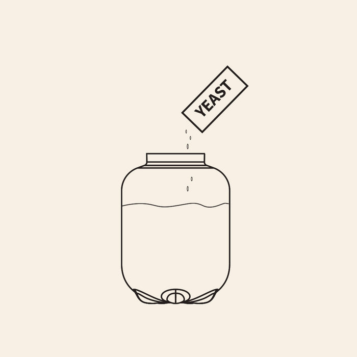 ADD THE YEAST