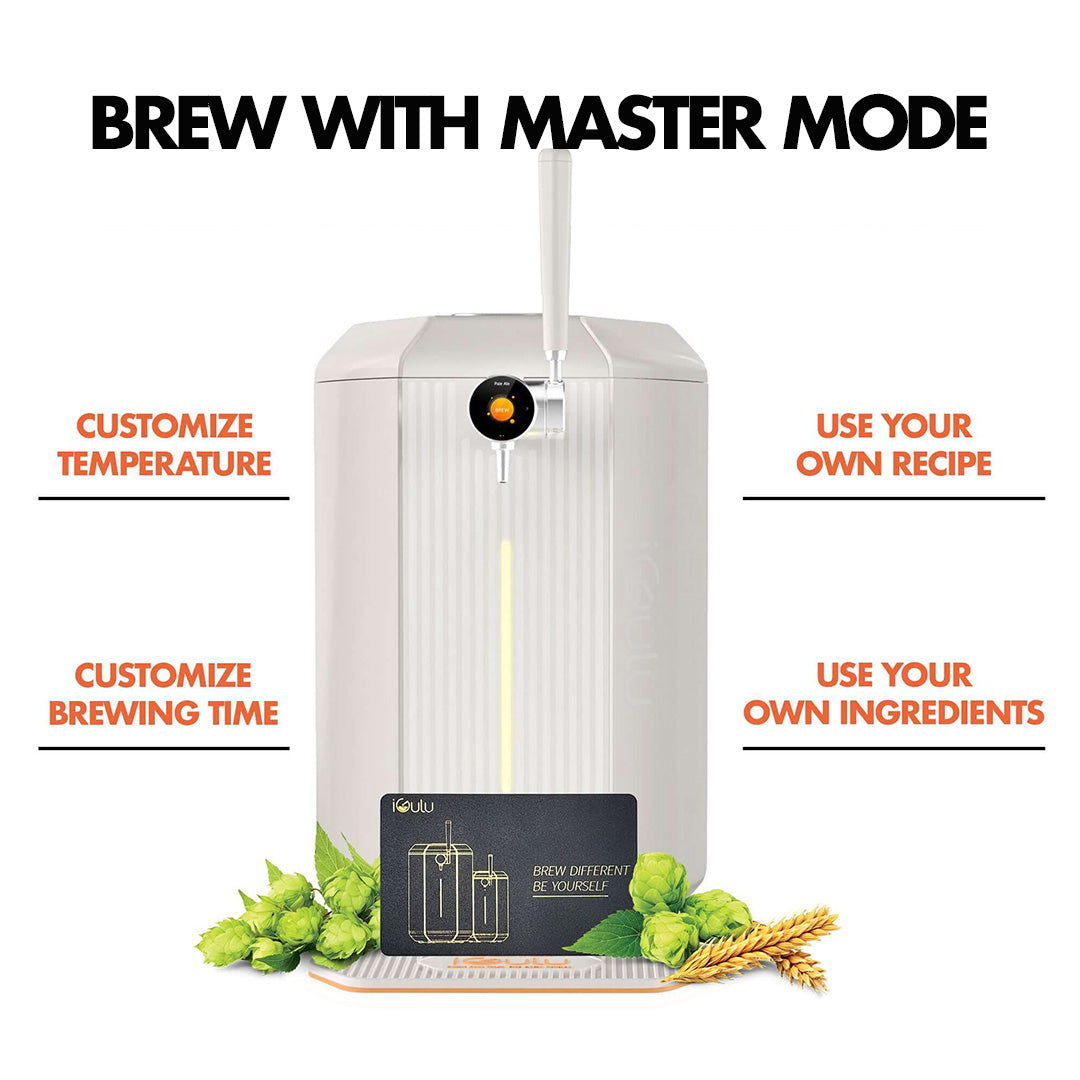 iGulu F1 Smart All-in-One Home Brewer – Beer, Cider, Kombucha & More