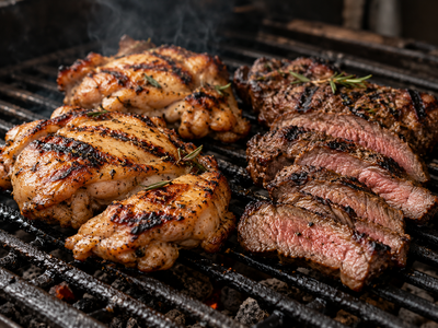 Smoky, rich and savory.