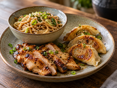 Pairs naturally with dumplings, noodles and grilled dishes.