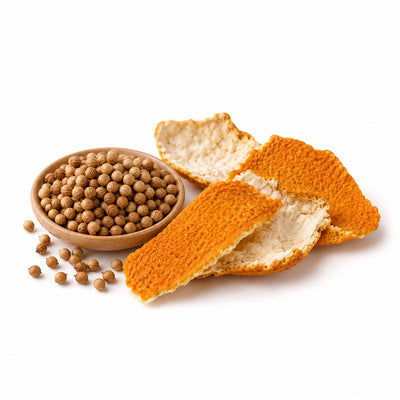 Sweet Orange Peel & Coriander Notes