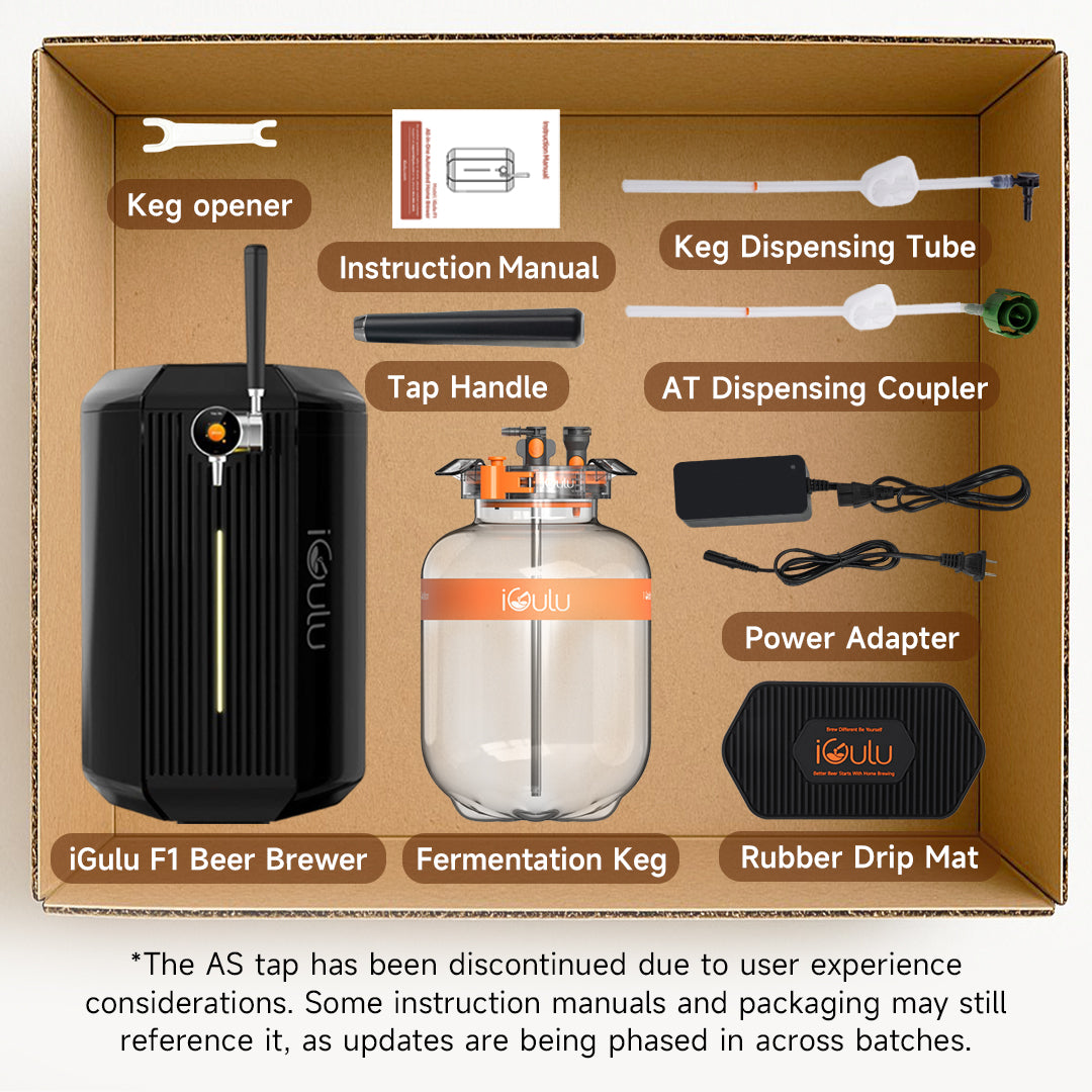 iGulu F1 Smart All-in-One Home Brewer – Beer, Cider, Kombucha & More