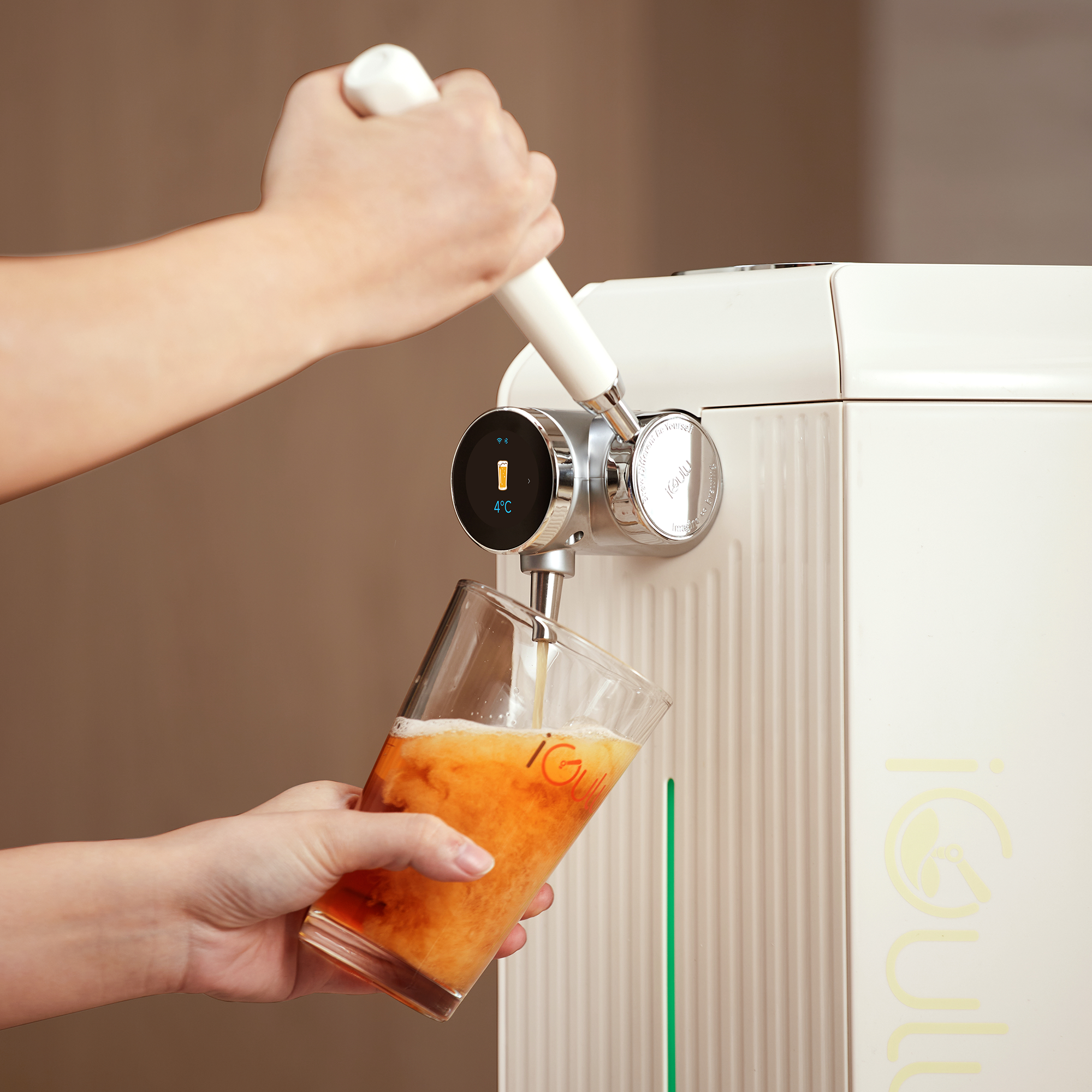All in One Automated Home Brewing Machine - F1 Creamy White