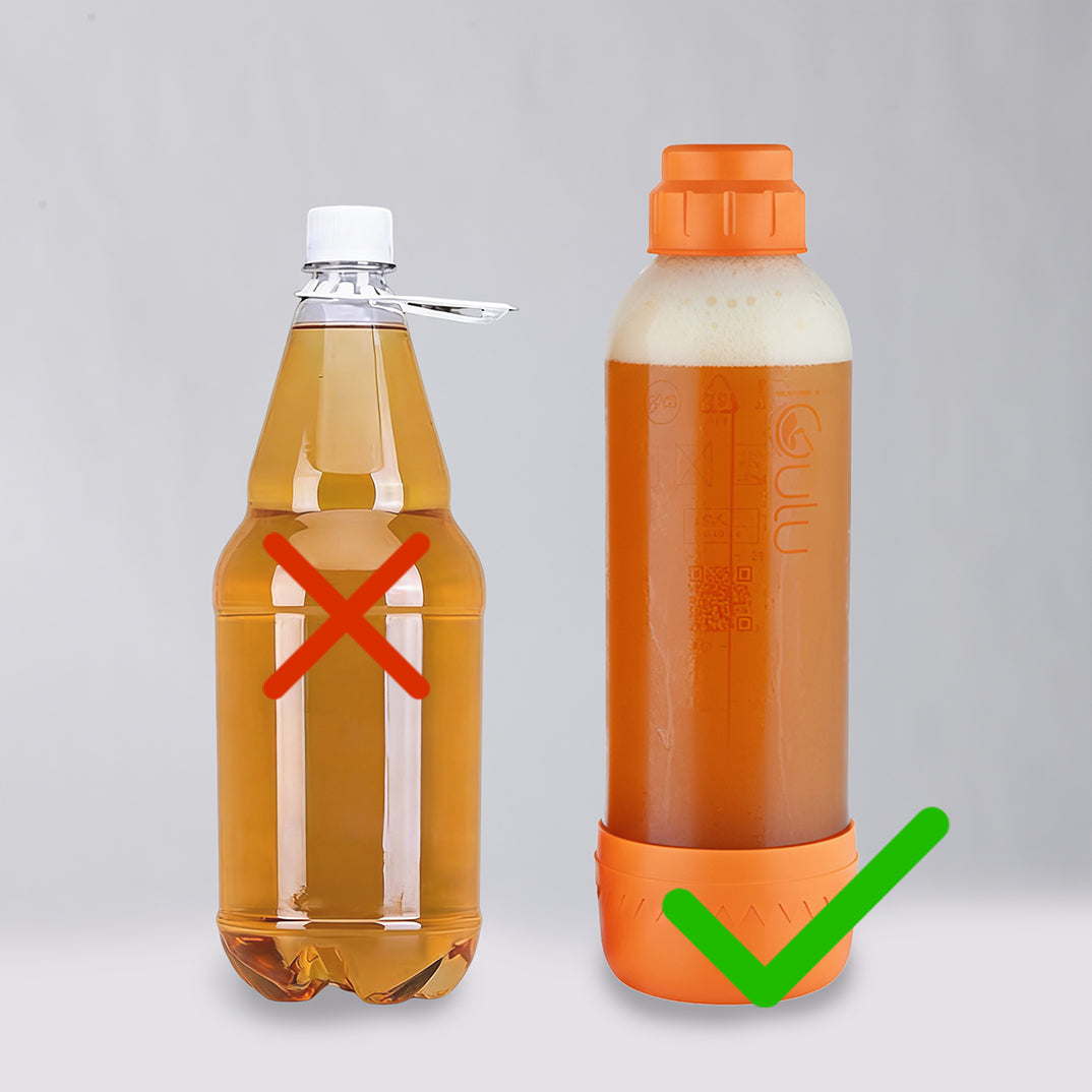 iGulu Home Brew Pressure Bottle Set of 2