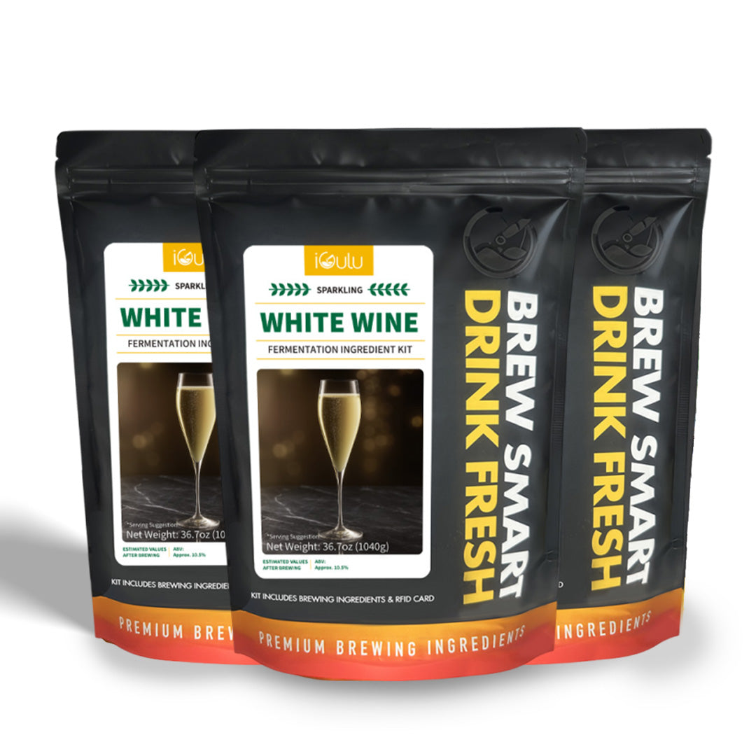 iGulu Sparkling White Wine Brewing Ingredient Kit