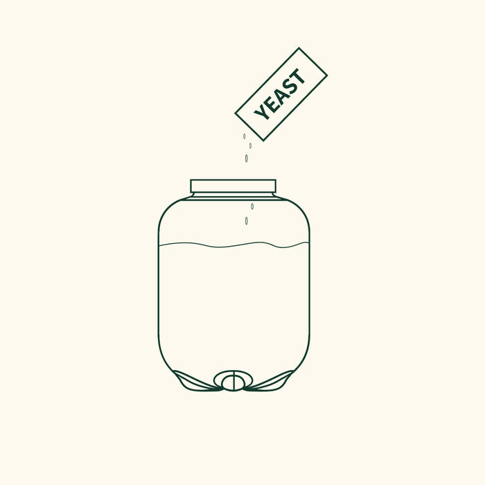 ADD THE YEAST