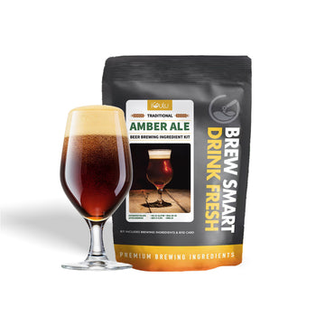 Kit d'ingrédients pour le brassage de la bière ambrée traditionnelle iGulu