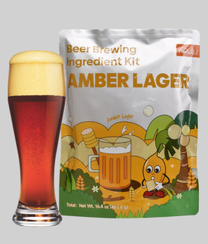 iGulu-Amber Lager Beer Brewing Ingredient Kit