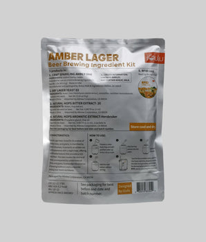 iGulu-Amber Lager Beer Brewing Ingredient Kit