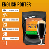 English Porter Beer Brewing Ingredient Kit - iGulu