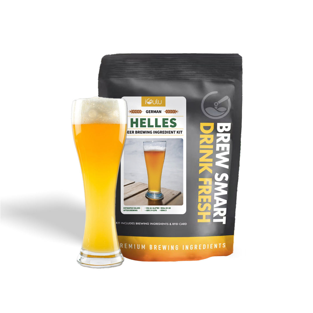 iGulu German Helles Beer Brewing Ingredient Kit