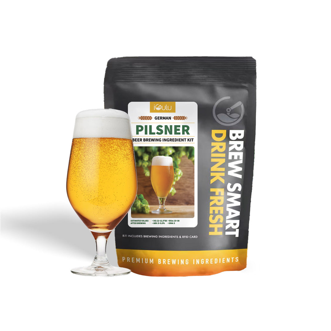 iGulu German Pilsner Beer Brewing Ingredient Kit
