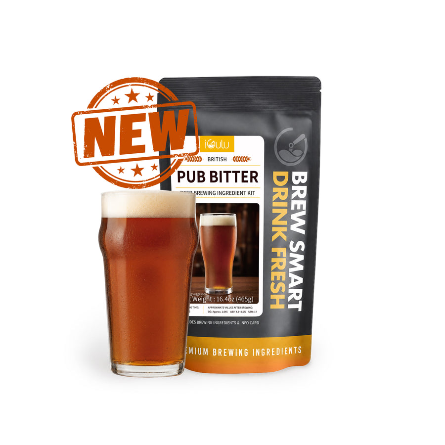 iGulu British Pub Bitter Beer Brewing Ingredient Kit
