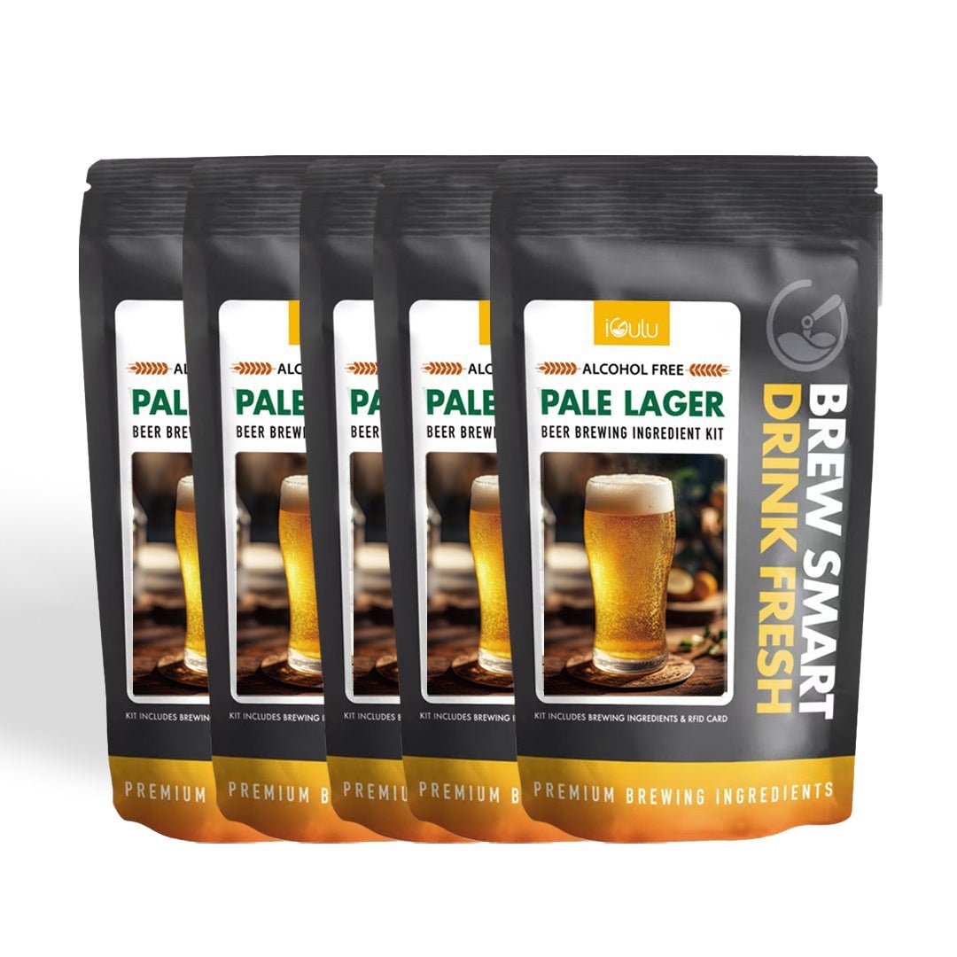 iGulu Alcohol Free Pale Lager Beer Brewing Ingredient Kit - iGulu