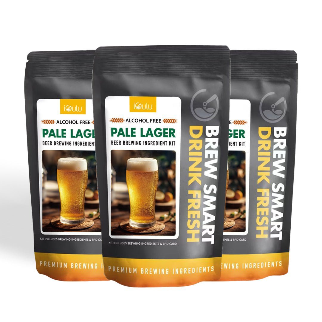 iGulu Alcohol Free Pale Lager Beer Brewing Ingredient Kit - iGulu