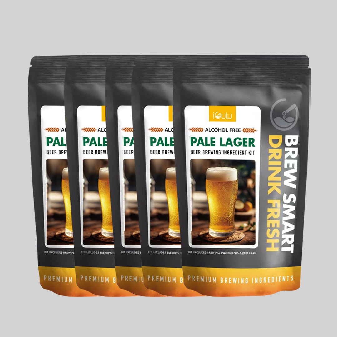 iGulu Alcohol Free Pale Lager Brewing Ingredient Kit - iGulu