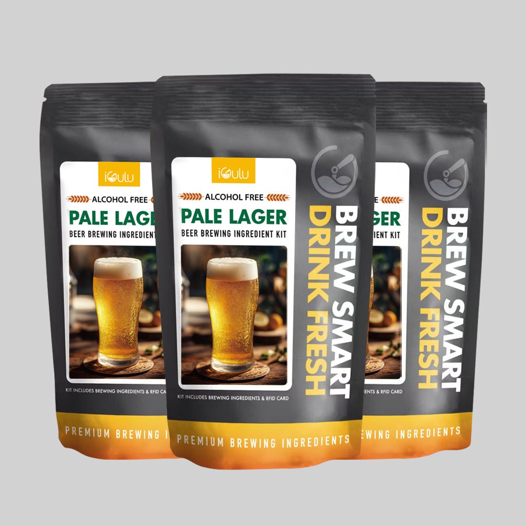 iGulu Alcohol Free Pale Lager Brewing Ingredient Kit - iGulu
