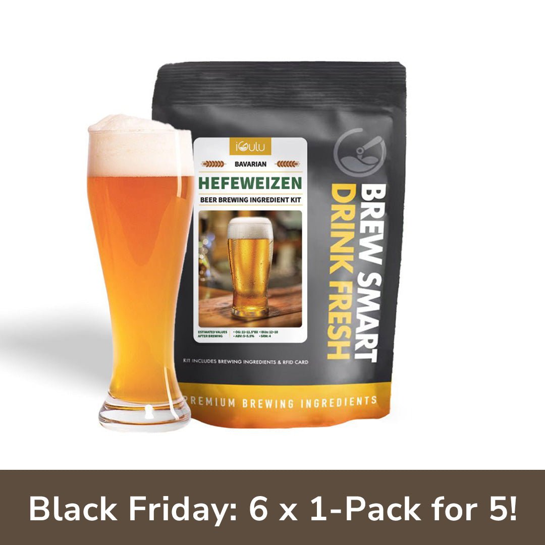 iGulu Bavarian Hefeweizen Wheat Beer Brewing Ingredient Kit Subscription - iGulu