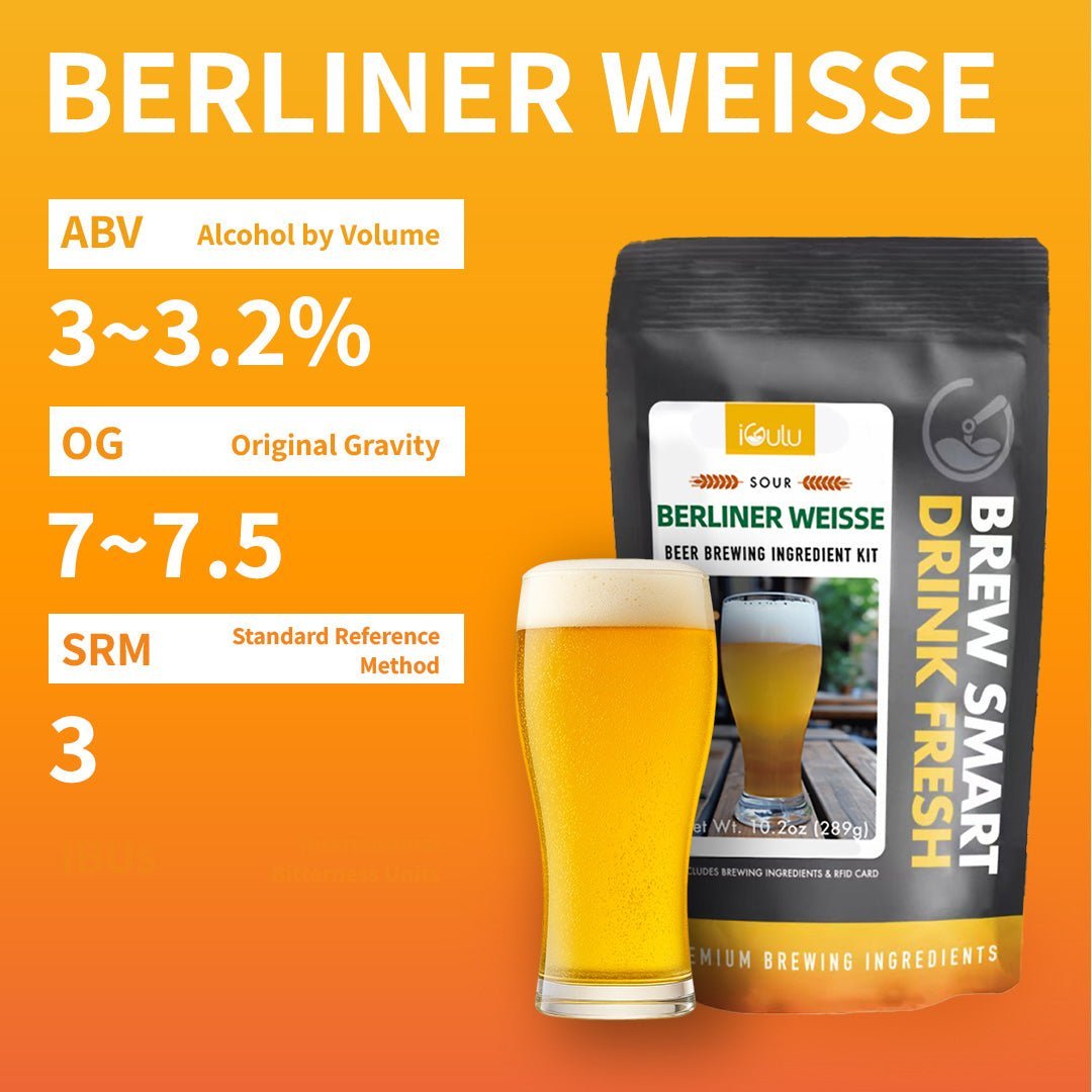 iGulu Berliner Weisse Brewing Ingredient Kit - iGulu