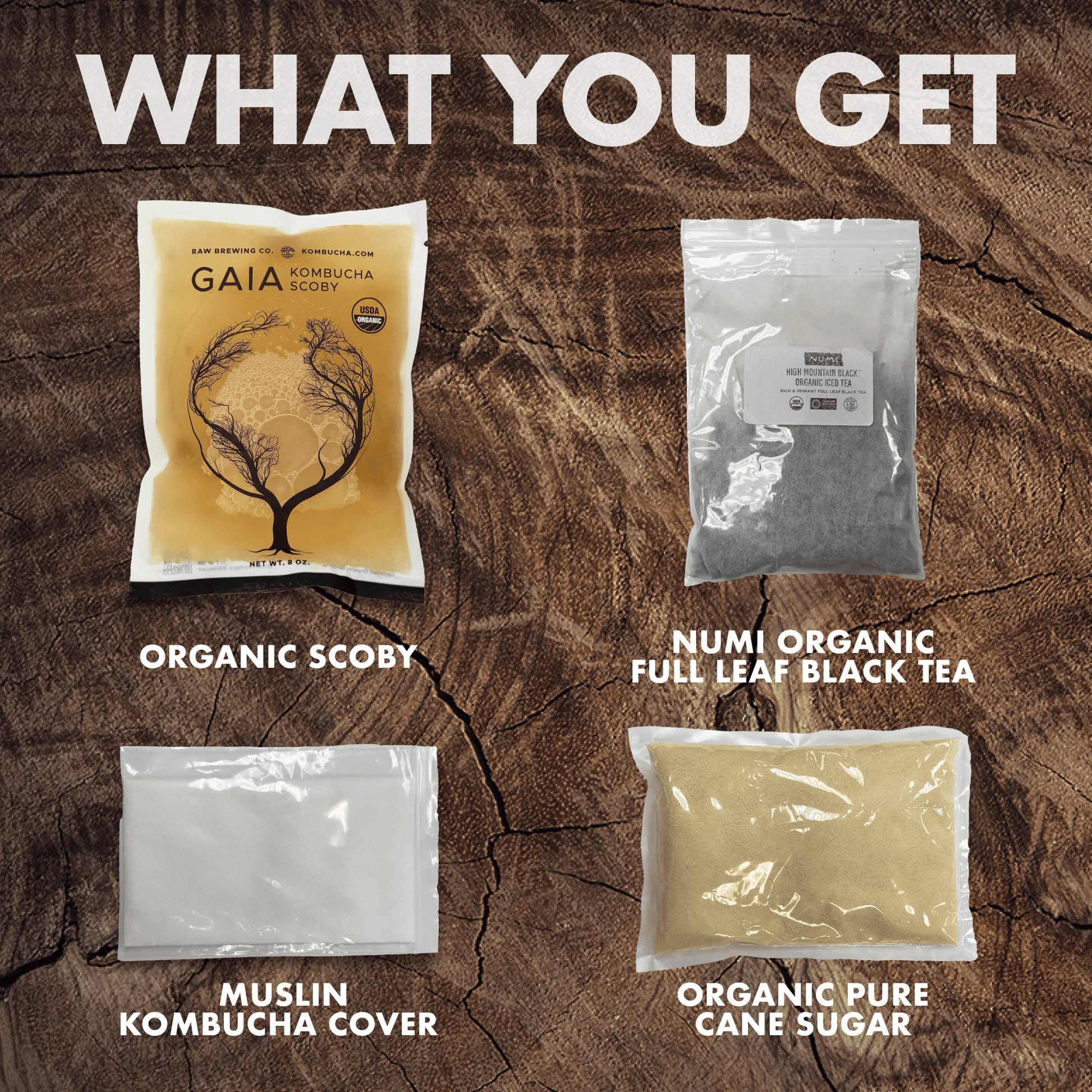iGulu Kombucha Brewing Ingredient Kit - iGulu