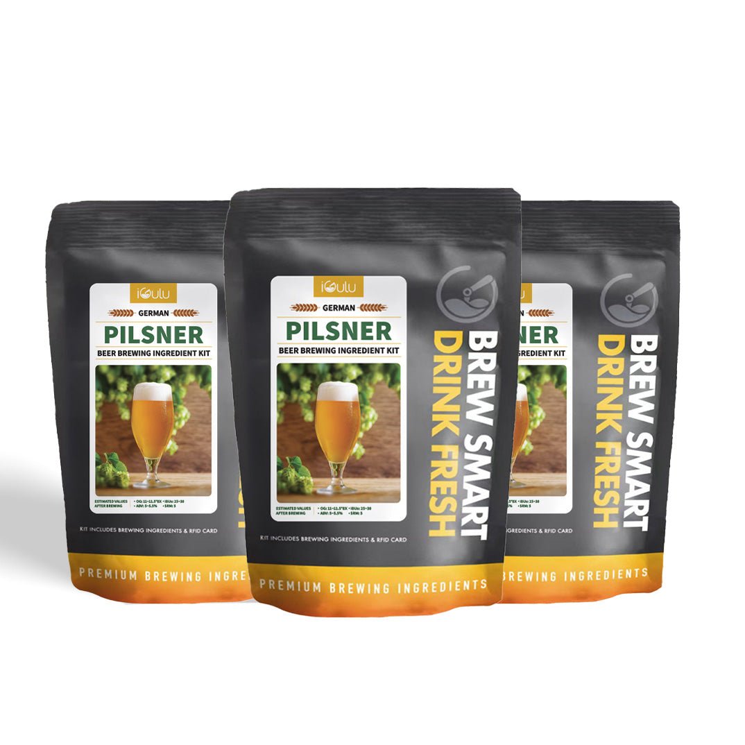 iGulu German Pilsner Beer Brewing Ingredient Kit - iGulu