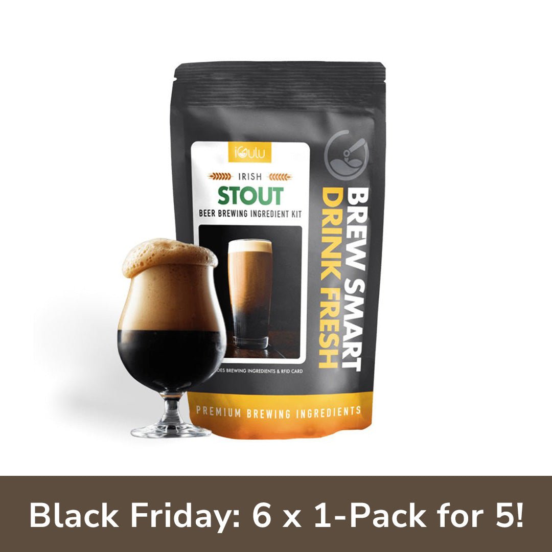 iGulu Irish Stout Beer Brewing Ingredient Kit Subscription - iGulu