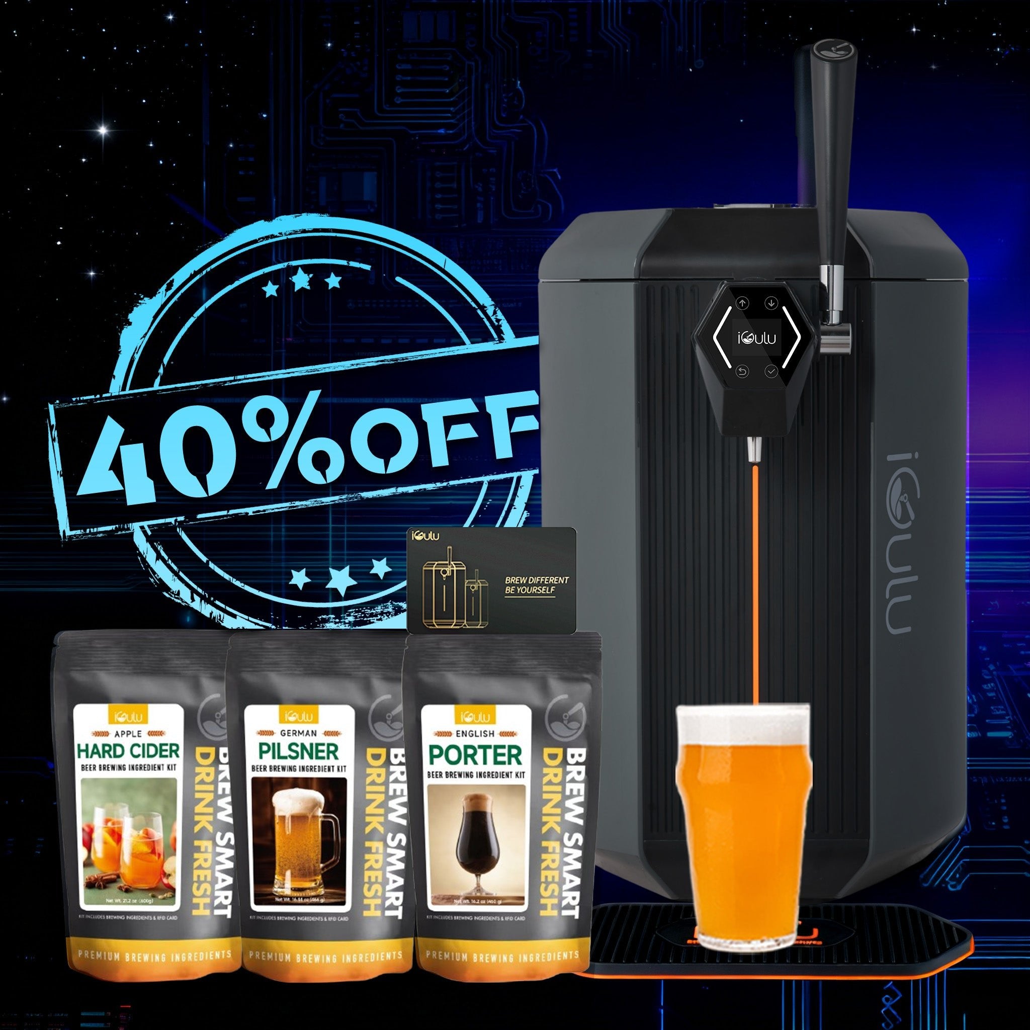 iGulu S1 Cyber Week Starter Home Brewer Smart Bundle - iGulu