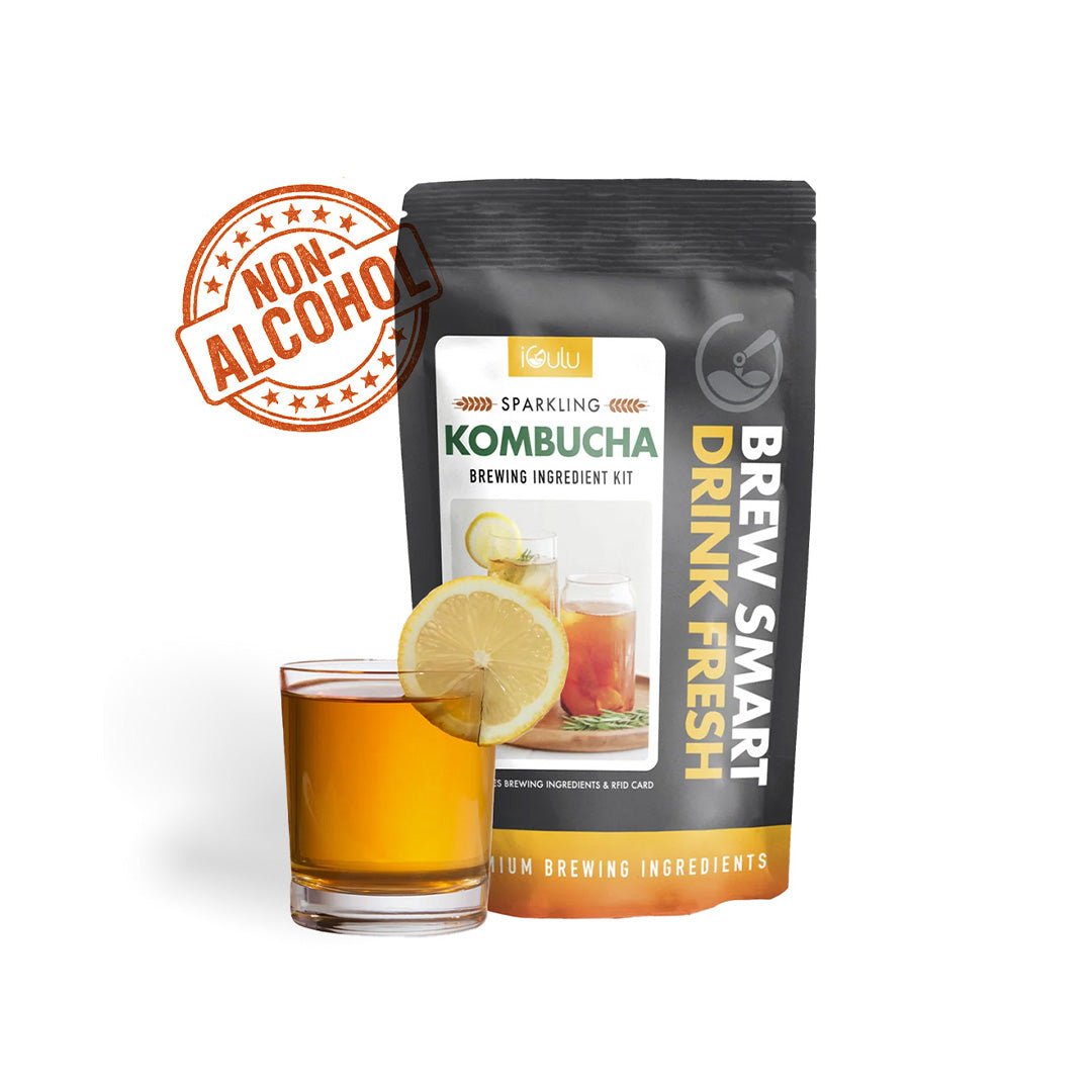 iGulu Sparkling Kombucha Brewing Ingredient Kit - iGulu