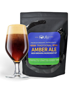 iGulu Traditional Amber Ale Beer Brewing Ingredient Kit - iGulu