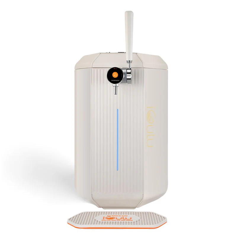 iGulu F1 Cyber Week Flagship Home Brewer Master Bundle showcasing diverse drinks options including beers and kombucha.