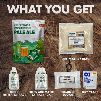 Pale Ale Beer Brewing Ingredient Kit - iGulu