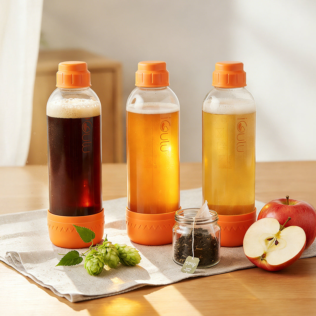 iGulu Home Brew Pressure Bottle Set of 2