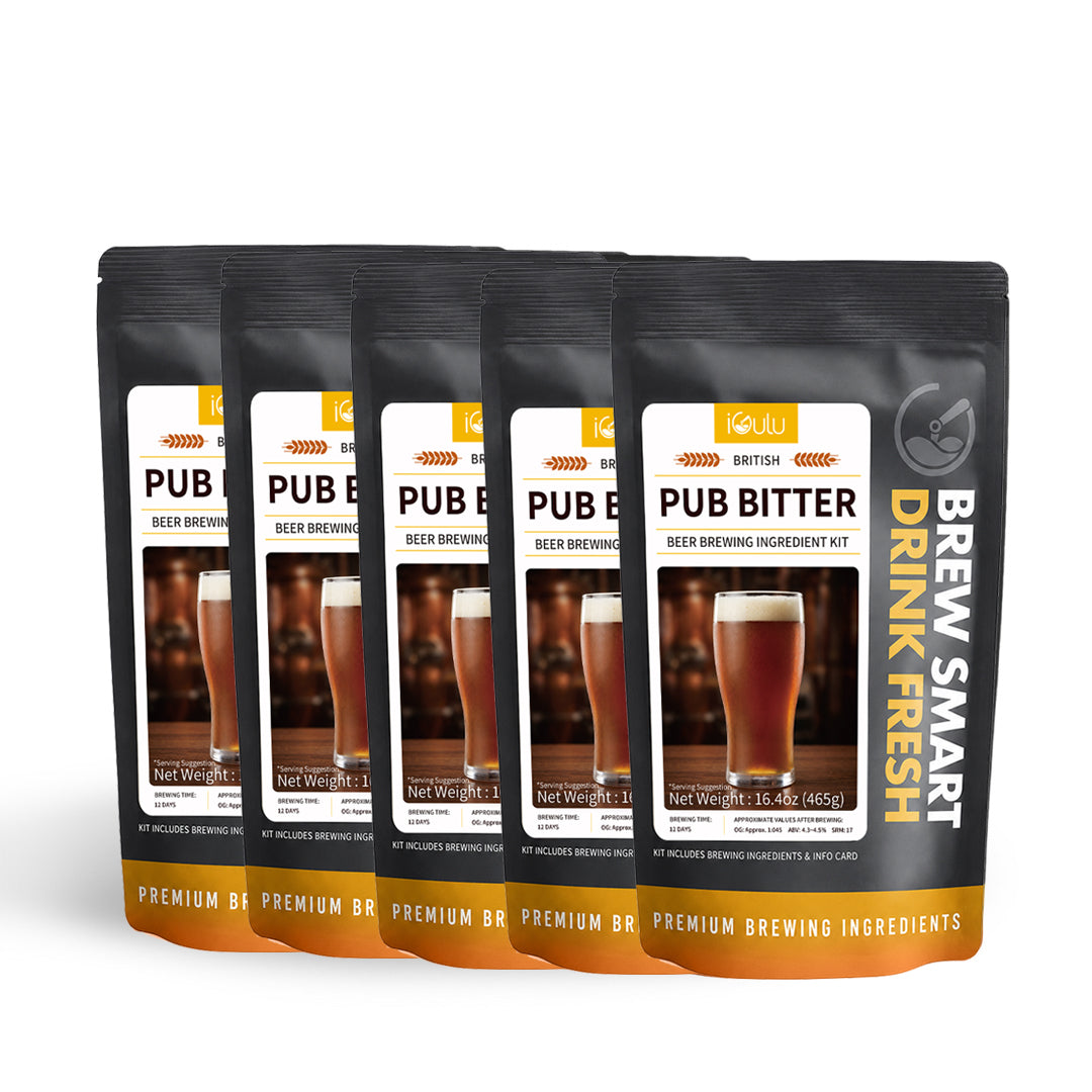 iGulu British Pub Bitter Beer Brewing Ingredient Kit