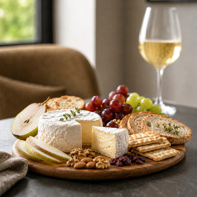 Soft Cheese & Fresh Fruit